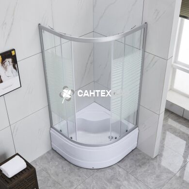 Душова кабіна Lidz Wieza 80x80 високий скло Linie