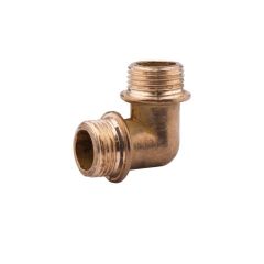 Колено латунное KD 1/2" НН усиленное