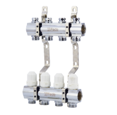 Коллекторный блок без расходомеров FADO 1"х9 выходов