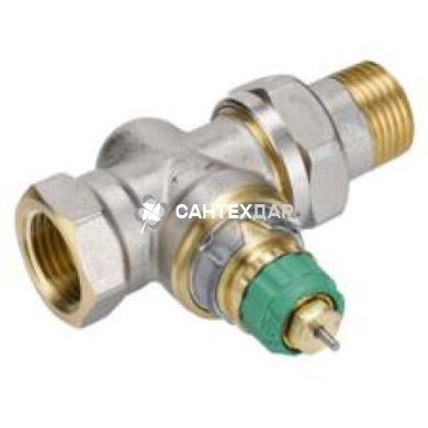 Кран радиаторный Danfoss RA-DV для термоголовки 1/2" угловой 013G7713