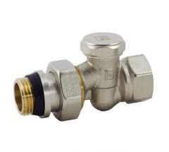 Кран радиаторный FADO NEW 1/2'' прямой нижний