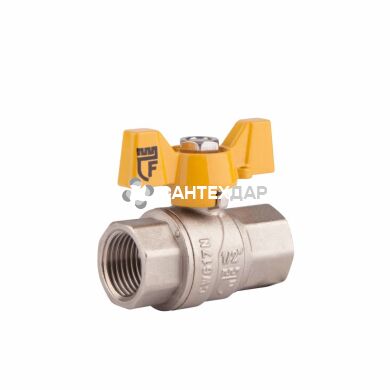 Кран шаровый для газа SD Forte 1" ВВ бабочка