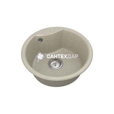 Мойка кварцевая Vankor Vena VMR 01.48 Terra + сифон