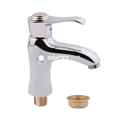 Смеситель для умывальника Potato P1015-4-35 на гайке