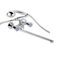 Смеситель для ванной буксовый Q-Tap Mix CRM 143 резина