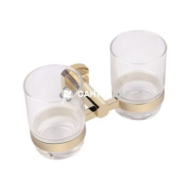 Стакан настенный QT Liberty ORO 1155 двойной