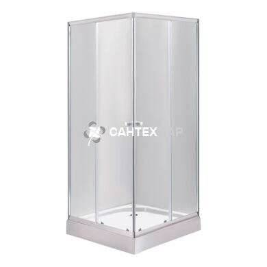 Душова кабіна Lidz Wawel 80x80 низький скло прозоре