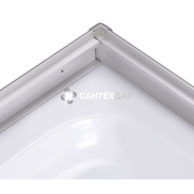 Душова кабіна Lidz Wawel 80x80 низький скло прозоре