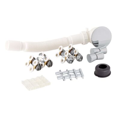 Душова кабіна Lidz Wieza 90x90 низький скло Linie