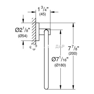 Кільце для рушника Grohe Essentials 40365001