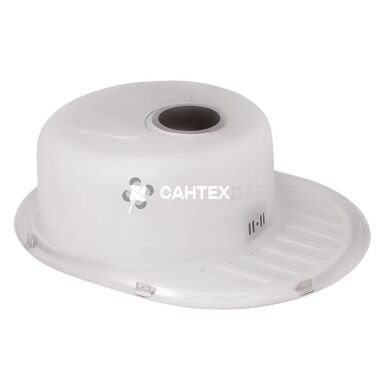 Мийка кухонна з нержавіючої сталі Qtap 5745 Micro Decor 0,8 мм