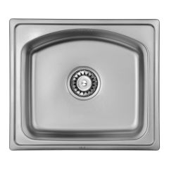 Мийка кухонна ULA 6112 ZS нержавіюча Satin 0.8 мм
