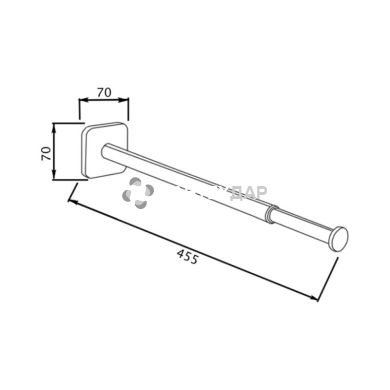 Держатель полотенец Cosh 81-615