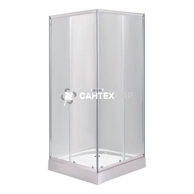 Душова кабіна Lidz Wawel 90x90 низький скло прозоре