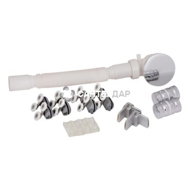 Душова кабіна Lidz Wawel 90x90 низький скло прозоре