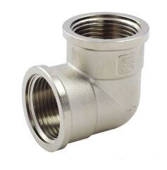 Колено латунное FADO 3/4 ВВ никель