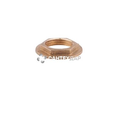 Контргайка латунная KD 1" шайба
