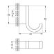 Крючок Grohe Selection 41039000