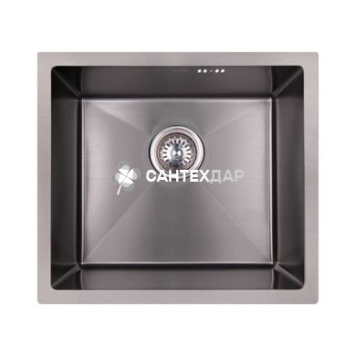 Мийка кухонна Imperial нержавійка D4843BL PVD black Handmade 2.7 / 1.0 мм