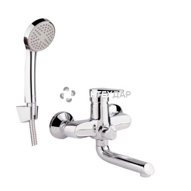 Смеситель для ванной Cosh 01-006N New k35