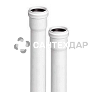 Труба ПП внутрішньої каналізації Ostendorf 40х250х1,8 мм біла