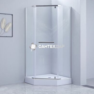 Душевая кабина Lidz Dozorca SC90x90.CRM.LOW.TR