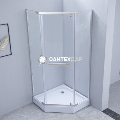 Душевая кабина Lidz Dozorca SC90x90.CRM.LOW.TR