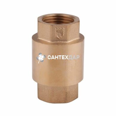 Клапан обратный SD Forte 1 1/4" ВВ латунный шток