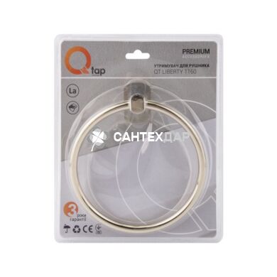 Кольцо для полотенца QT Liberty ORO 1160