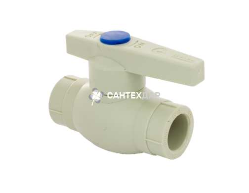 Кран шаровый для холодной воды ППР FADO 25 мм