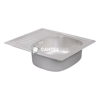 Кухонная мойка из нержавейки Qtap 5848 Micro Decor 0,8 мм