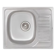 Мийка кухонна з нержавіючої сталі Qtap 5848 Micro Decor 0,8 мм