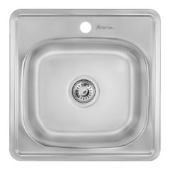 Мийка кухонна Imperial нержавійка 4848 Satin 0,6 мм