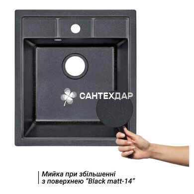 Мийка кухонна Lidz 460х515/200 BLM-14