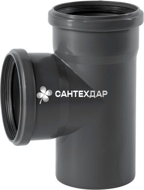 Тройник ПП внутренней канализации Ostendorf Safe 125/125х87°