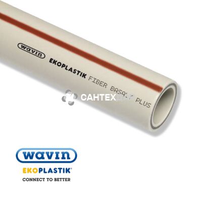 Труба ППР Wavin Ekoplastik армированная стекловолокном PN20 SDR 7.4 20 мм