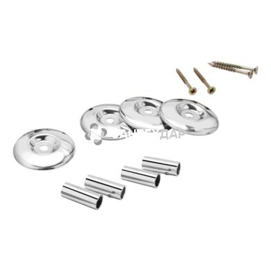 Рушникосушарка водяна Lidz Trapezium (CRM) D38/25 500x500 P4